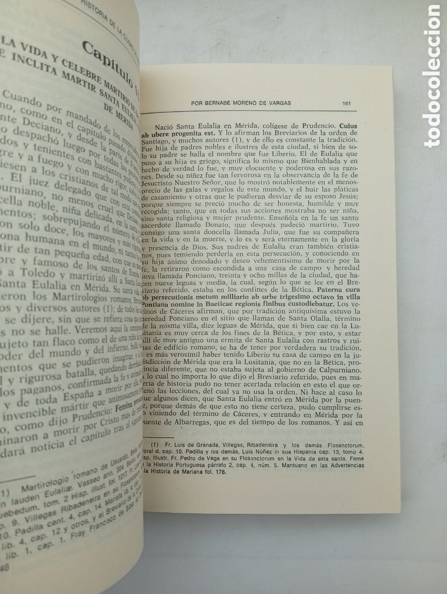 Libros antiguos: Facs&iacute;mil Historia de la ciudad de M&eacute;rida - Foto 4