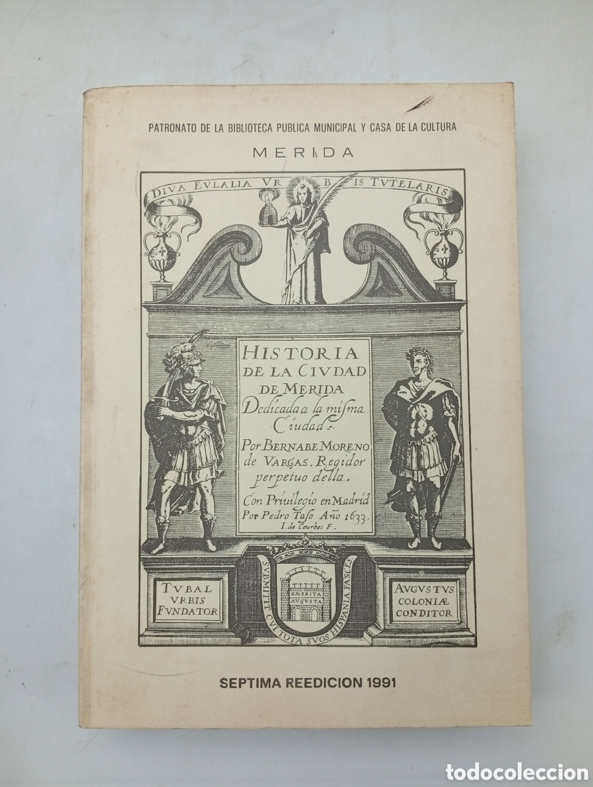 Libros antiguos: Facs&iacute;mil Historia de la ciudad de M&eacute;rida - Foto 1