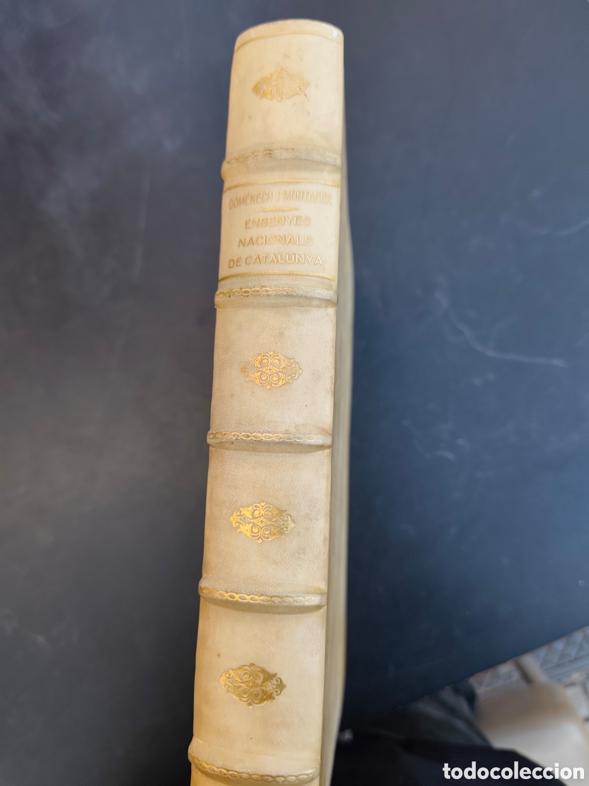 Libros antiguos: Ensenyes nacionals de Catalunya. Domenech i Montaner. 1936. Exemplar 13