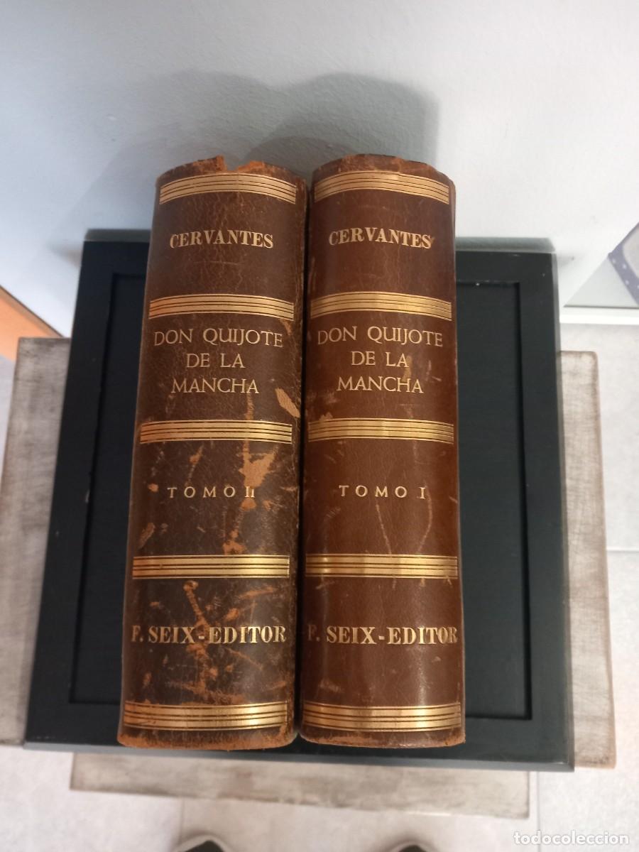 Libros antiguos: 2 tomos don quijote 1954