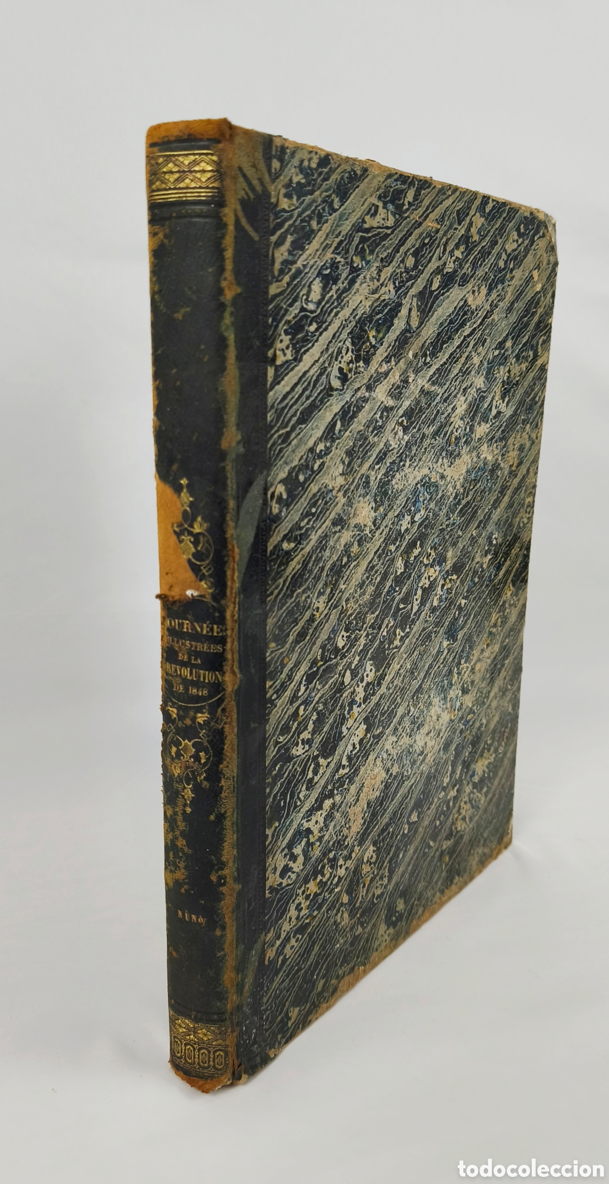 Libros antiguos: Antiguo libro Journ&eacute;es &rdquo;Illustr&eacute;es de la R&eacute;volution de 1848&rdquo;