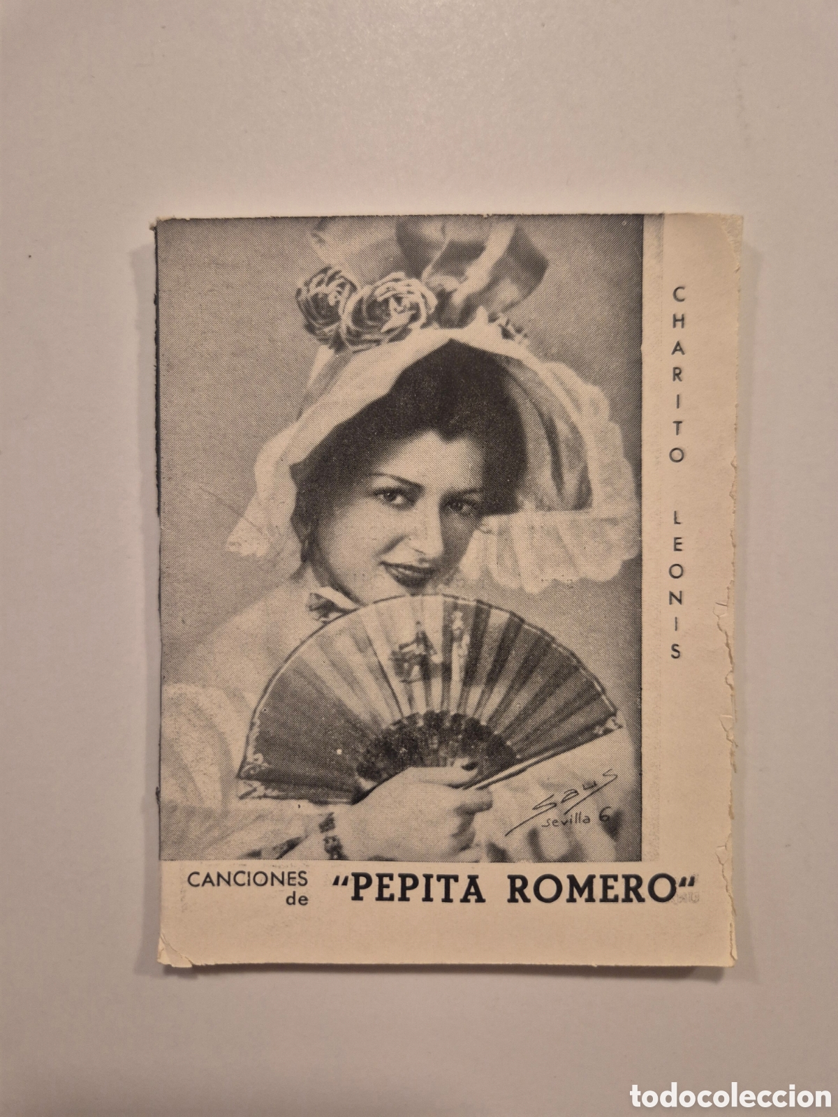 Libros antiguos: Canciones de Pepita Romero &ndash; Charito Leon&iacute;s &ndash; Rafael L&oacute;pez Somoza &ndash; Libreto antiguo teatro canci&oacute;n