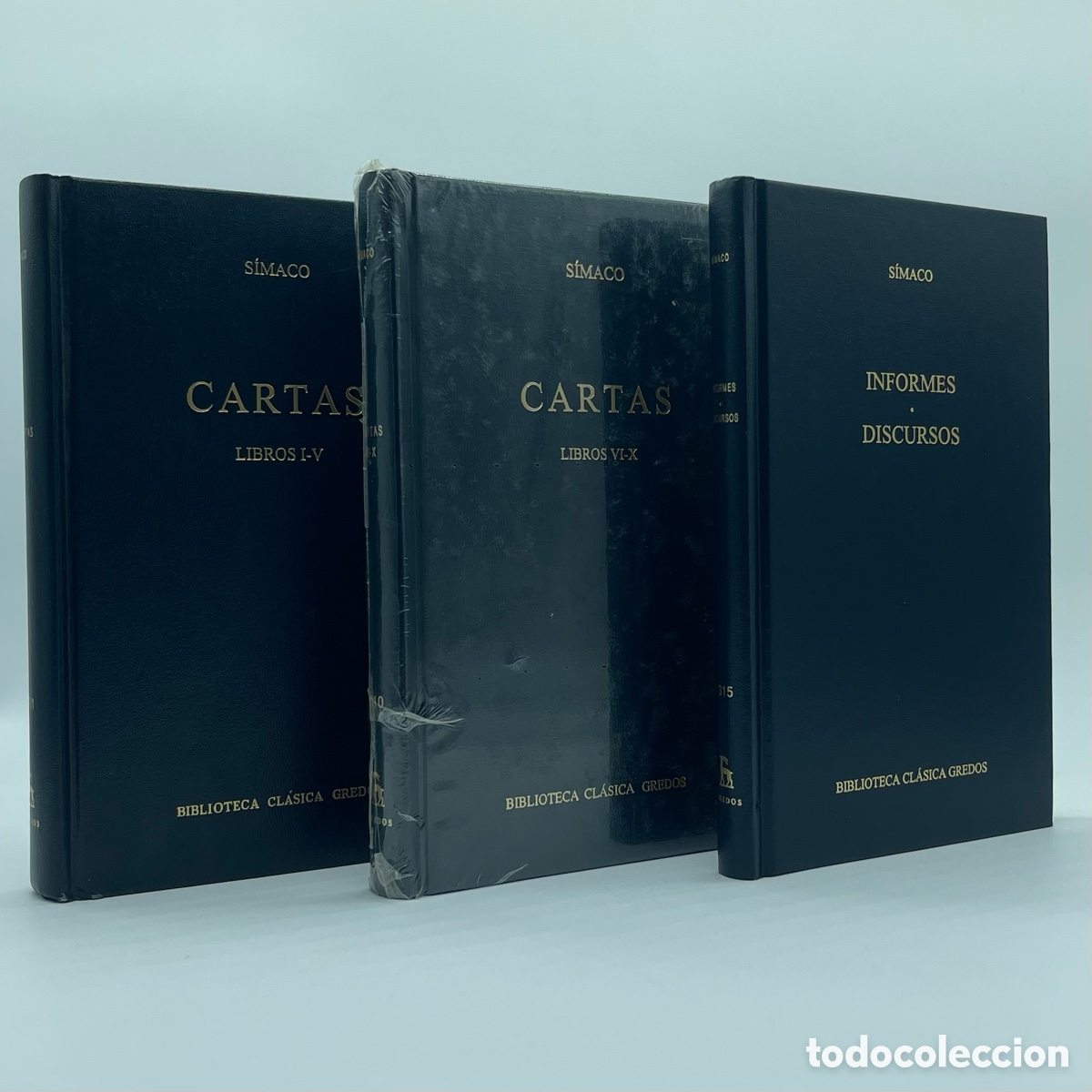 Old books: Cartas, Informes y Discursos de S&iacute;maco (Obra Completa) (Biblioteca Cl&aacute;sica Gredos N&ordm;281, 310 y 315)