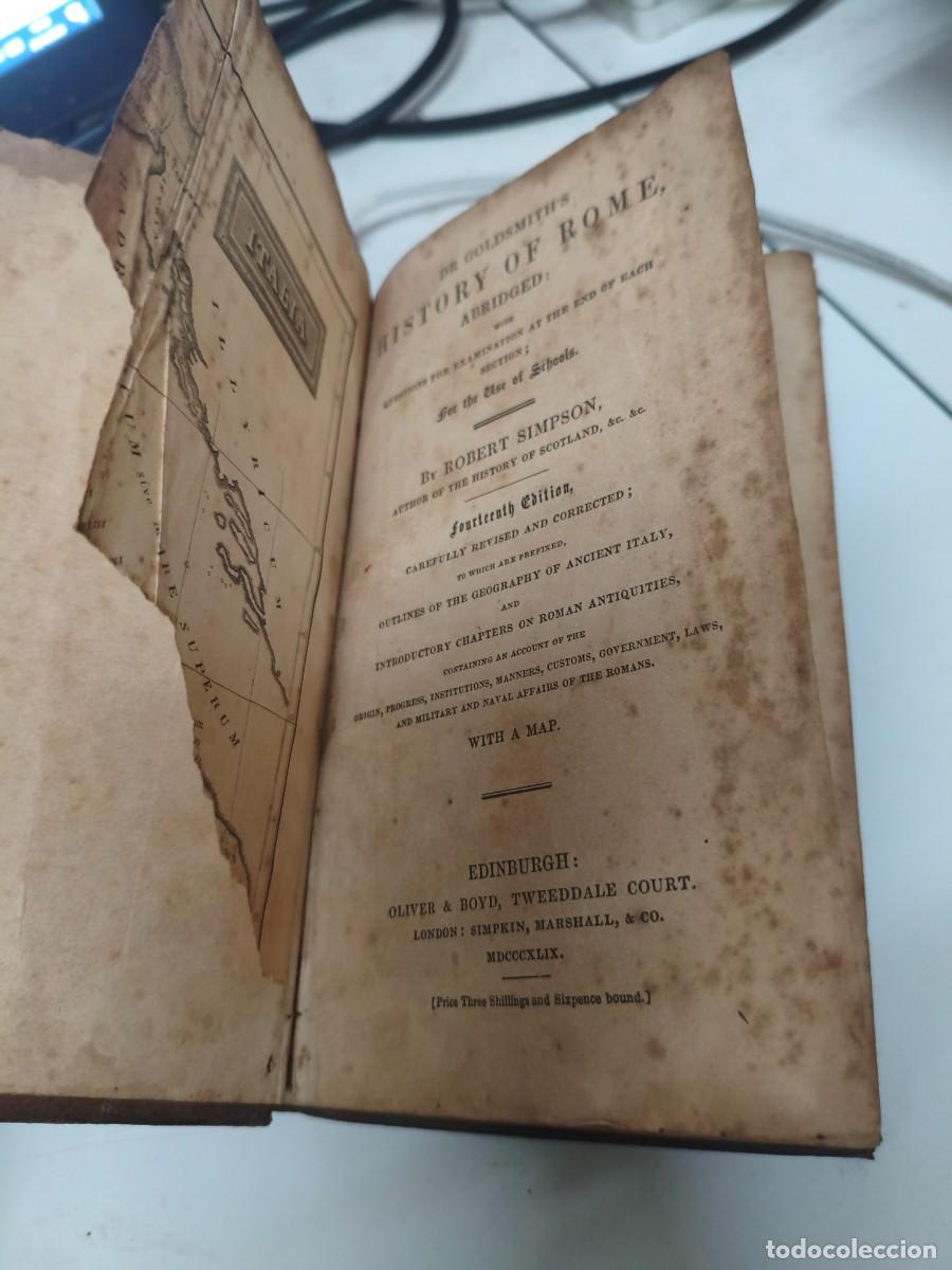 Libros antiguos: HISTORY ROME ROBERT SIMPSON 1817 - Foto 2