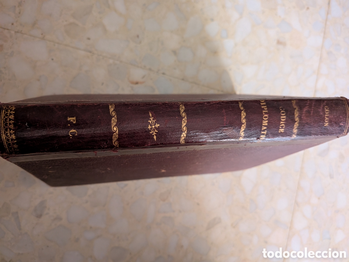 Libros antiguos: Colon c&oacute;dice diplom&aacute;tico