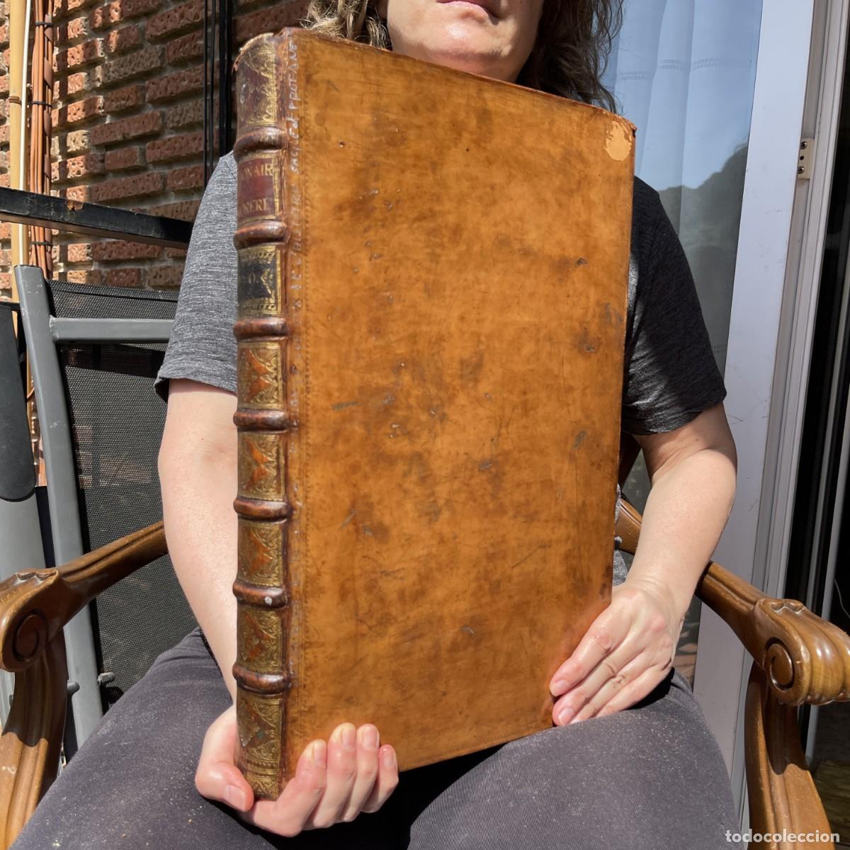 Libros antiguos: A&ntilde;o 1740 - 4 Kg. - Diccionario - Historia - Genealog&iacute;a - Moreri - C&aacute;novas del Castillo - M&aacute;laga