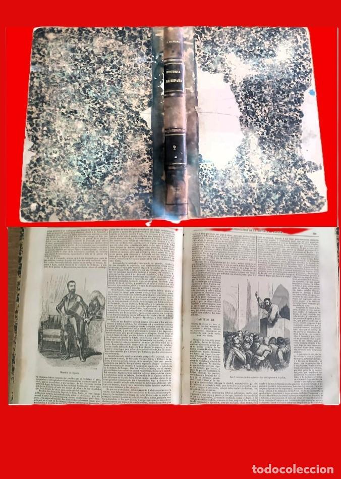 Libri antichi: A&ntilde;o 1854. Historia General de Espa&ntilde;a, por el P. Juan de Mariana. In folio.