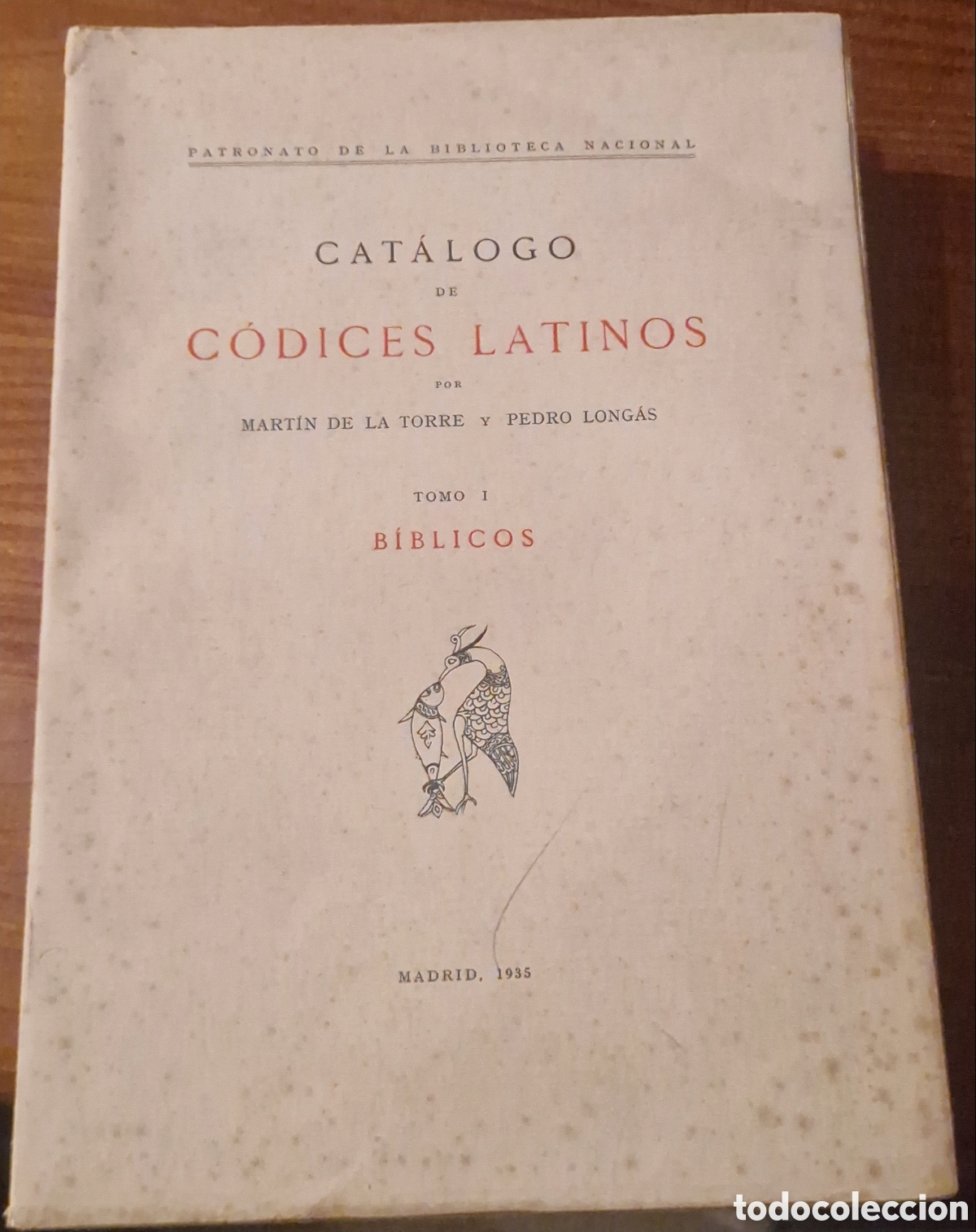 Libros antiguos: Cat&aacute;logo de CODICES LATINOS - Foto 1