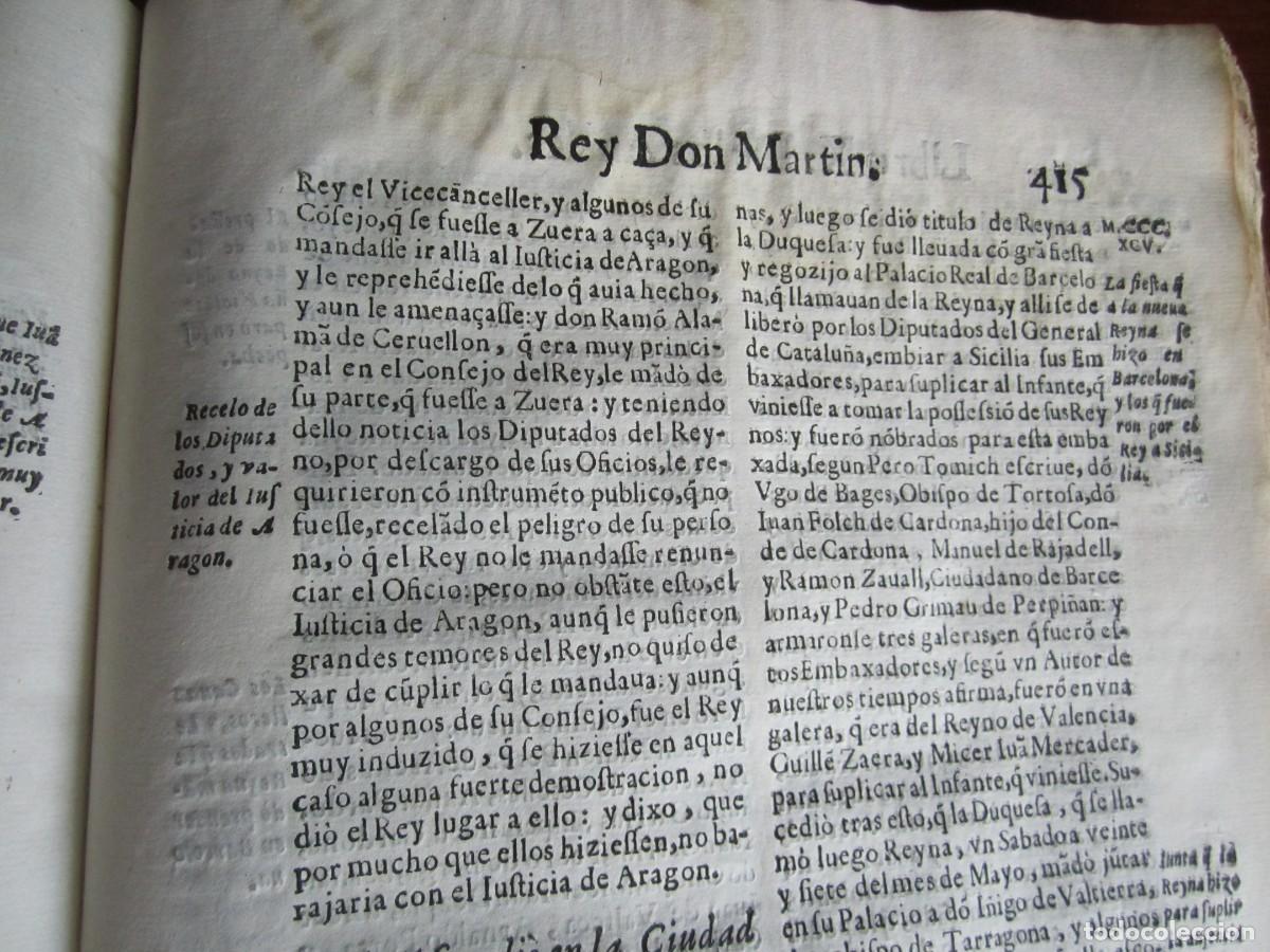 Libros antiguos: LOS 5 LIBROS POSTREROS -ANALES DE LA CORONA DE ARAGON GERONIMO &Ccedil;URITA 1668 &Ccedil;ARAGO&Ccedil;A TOMO SEGUNDO