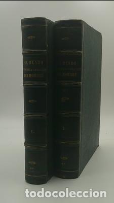 Libros antiguos: El Mundo antes de la creaci&oacute;n del hombre. Origen del hombre, problemas y maravillas de la naturaleza