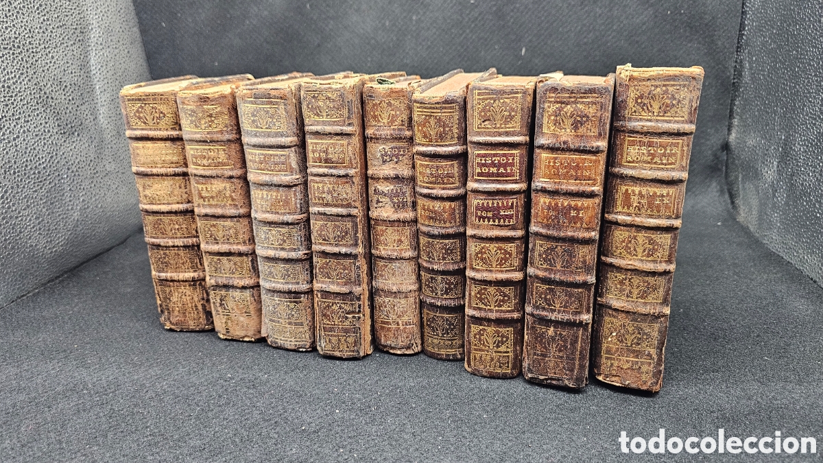 Libros antiguos: Lote de libros siglo XVIII HISTORIA ROMANA......