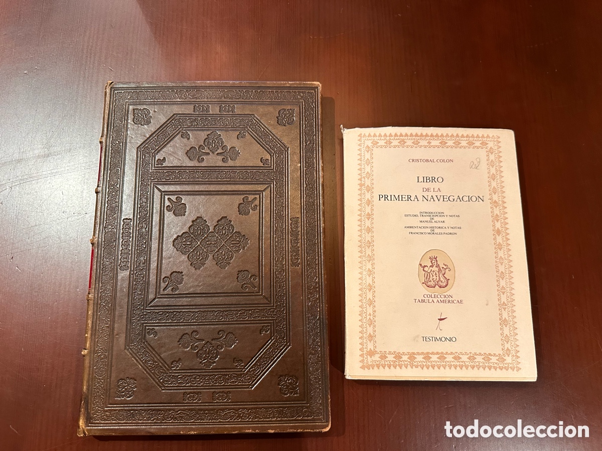 Libros antiguos: Libro primera navegaci&oacute;n de Crist&oacute;bal Col&oacute;n