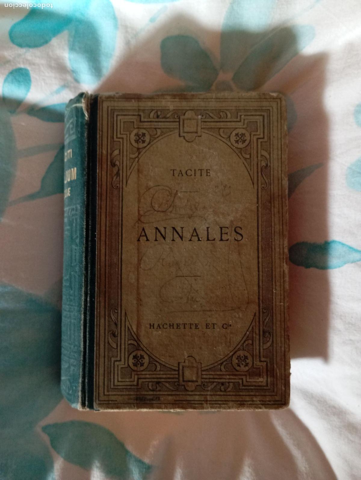 Libros antiguos: ANNALES TACITE ANALES TACITO HACHETTE 1912 VER FOTOS