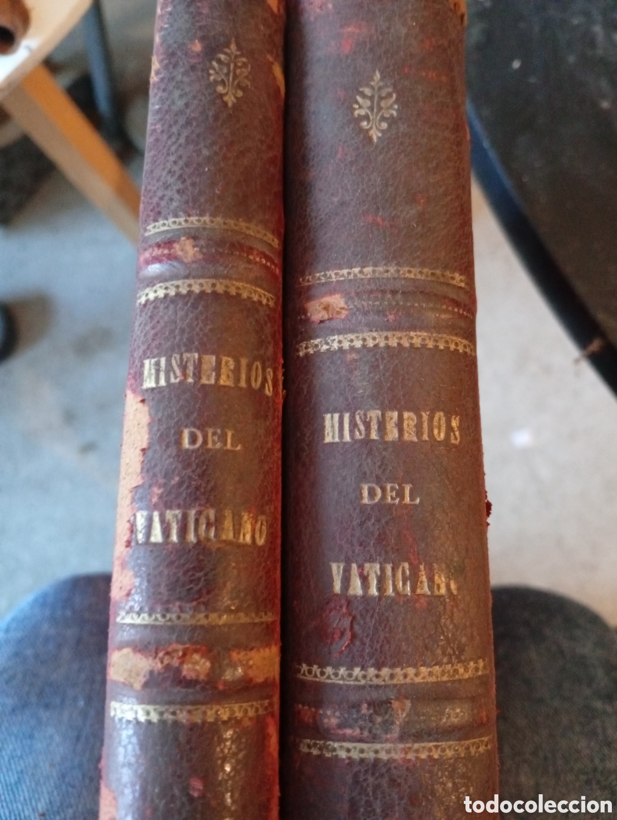 Libros antiguos: Historia del vaticano tomos I y II- Misterio del vaticano 1885