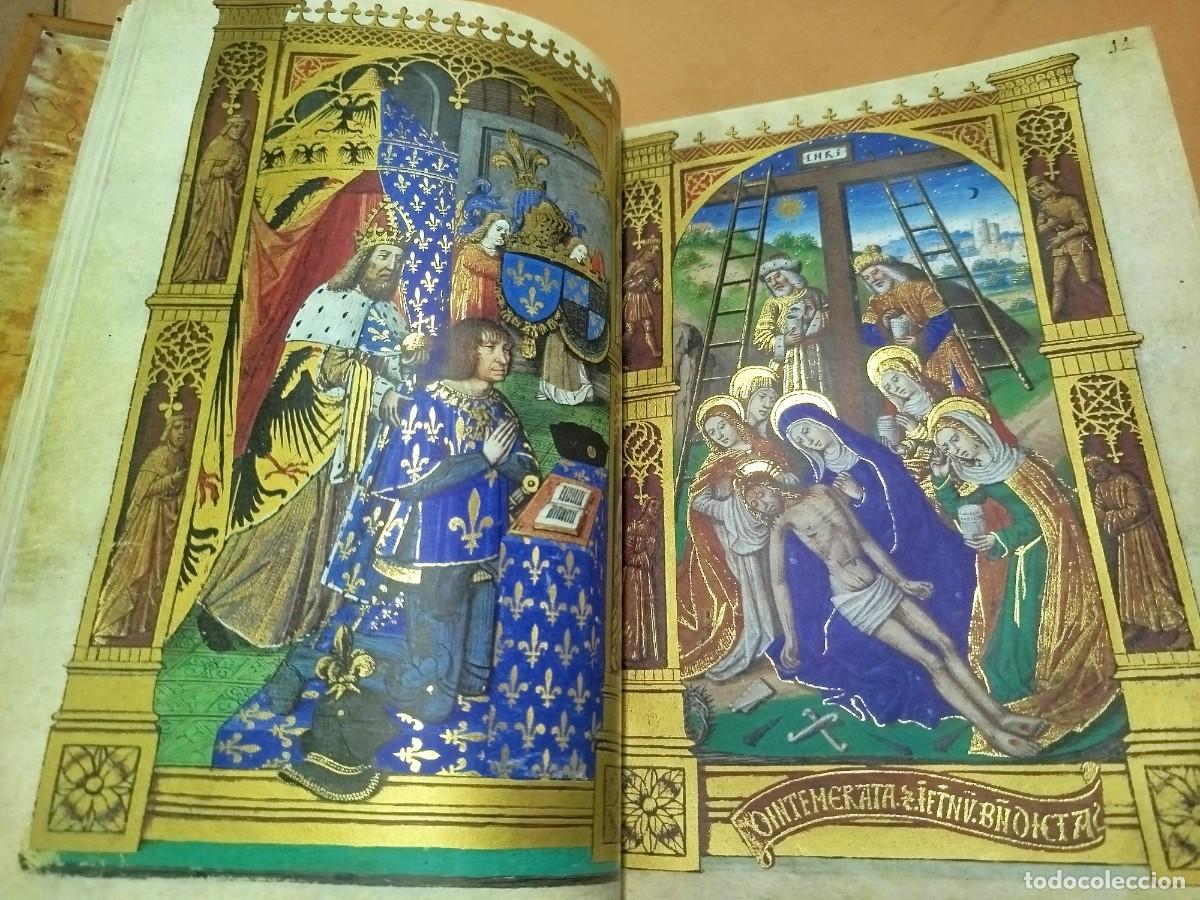 Livros antigos: LIBRO DE HORAS DE CARLOS VIII MOLEIRO ESPECTACULAR