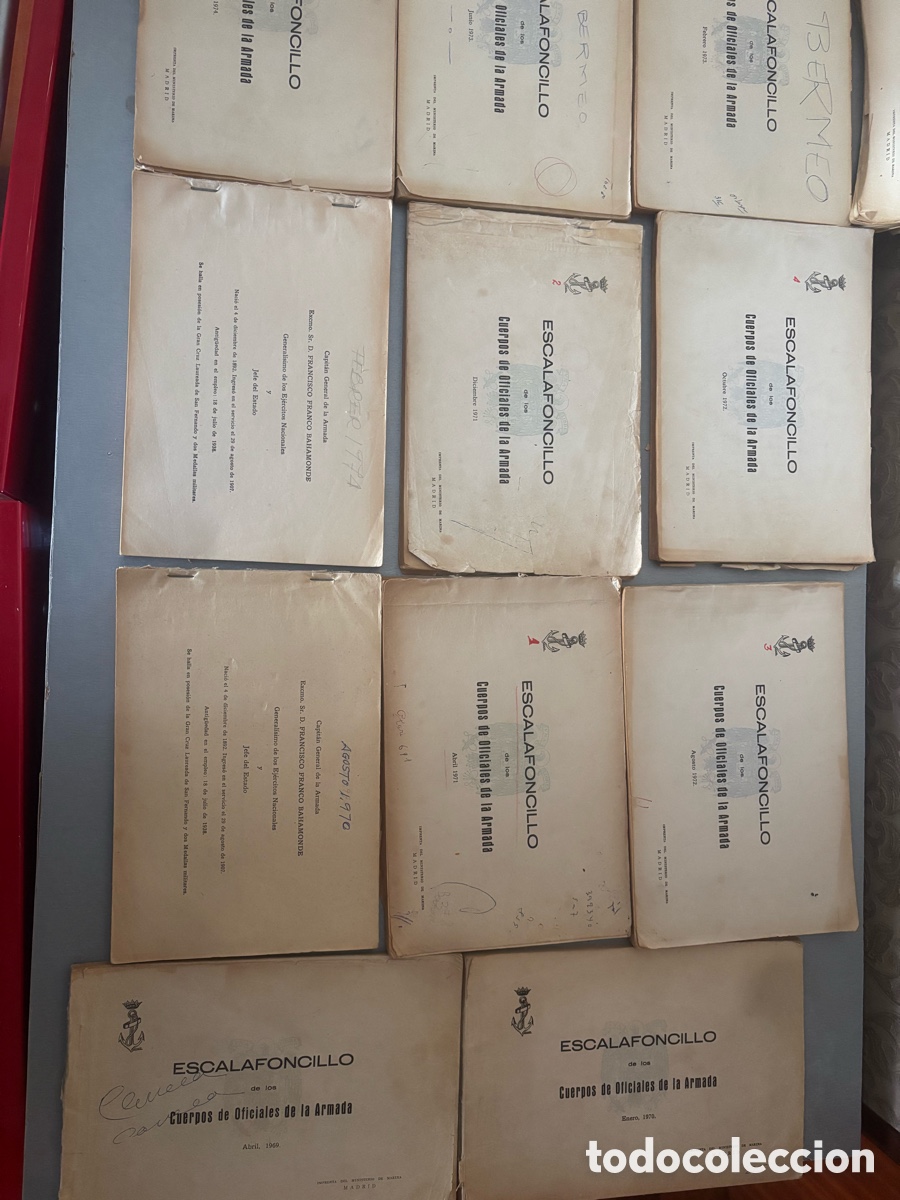 Libros antiguos: Escalafoncillo de los cuerpos oficiales de la armada