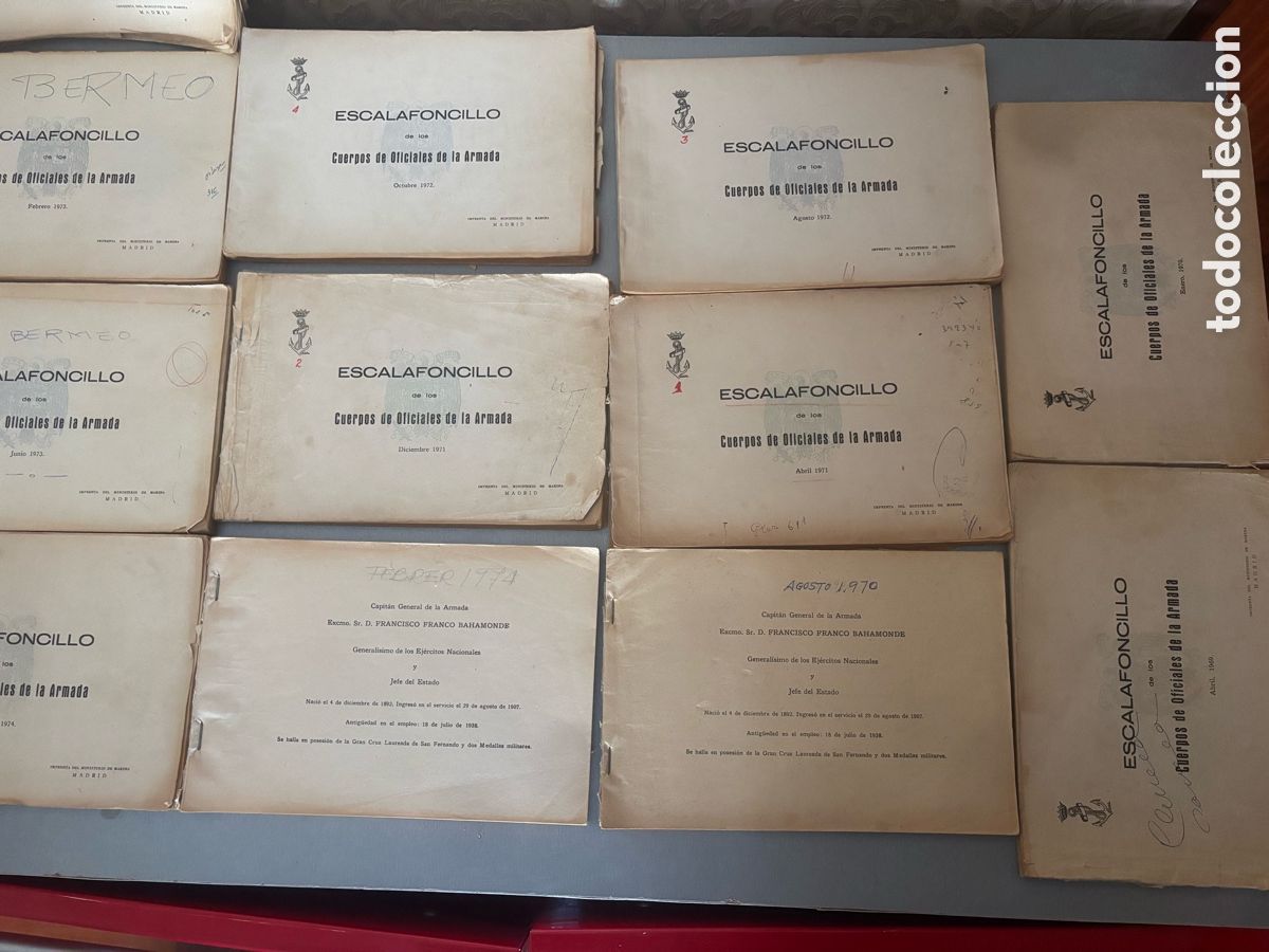 Libros antiguos: Escalafoncillo de los cuerpos oficiales de la armada