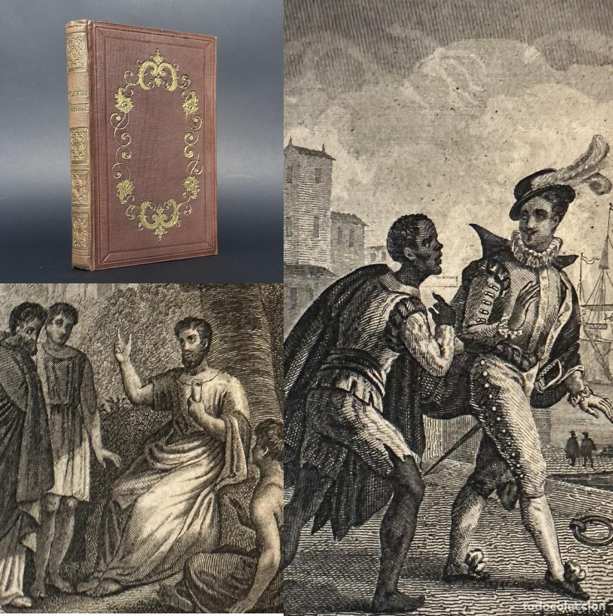 Old books: XIX - MELANGES D'HISTOIRE ET DE LITERATURE - GRABADOS - PEDAGOGIA - PLATON - CAMOENS