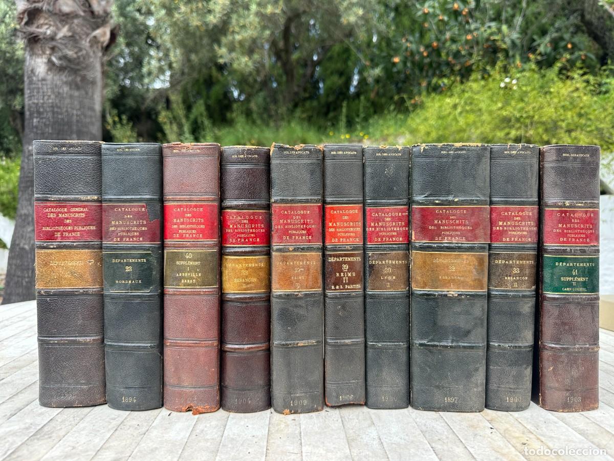Livres anciens: 1900 - CATALOGO GENERAL DE MANUSCRITOS DE LAS BIBLIOTECAS PUBLICAS DE FRANCIA - HISTORIA - ARCHIVOS