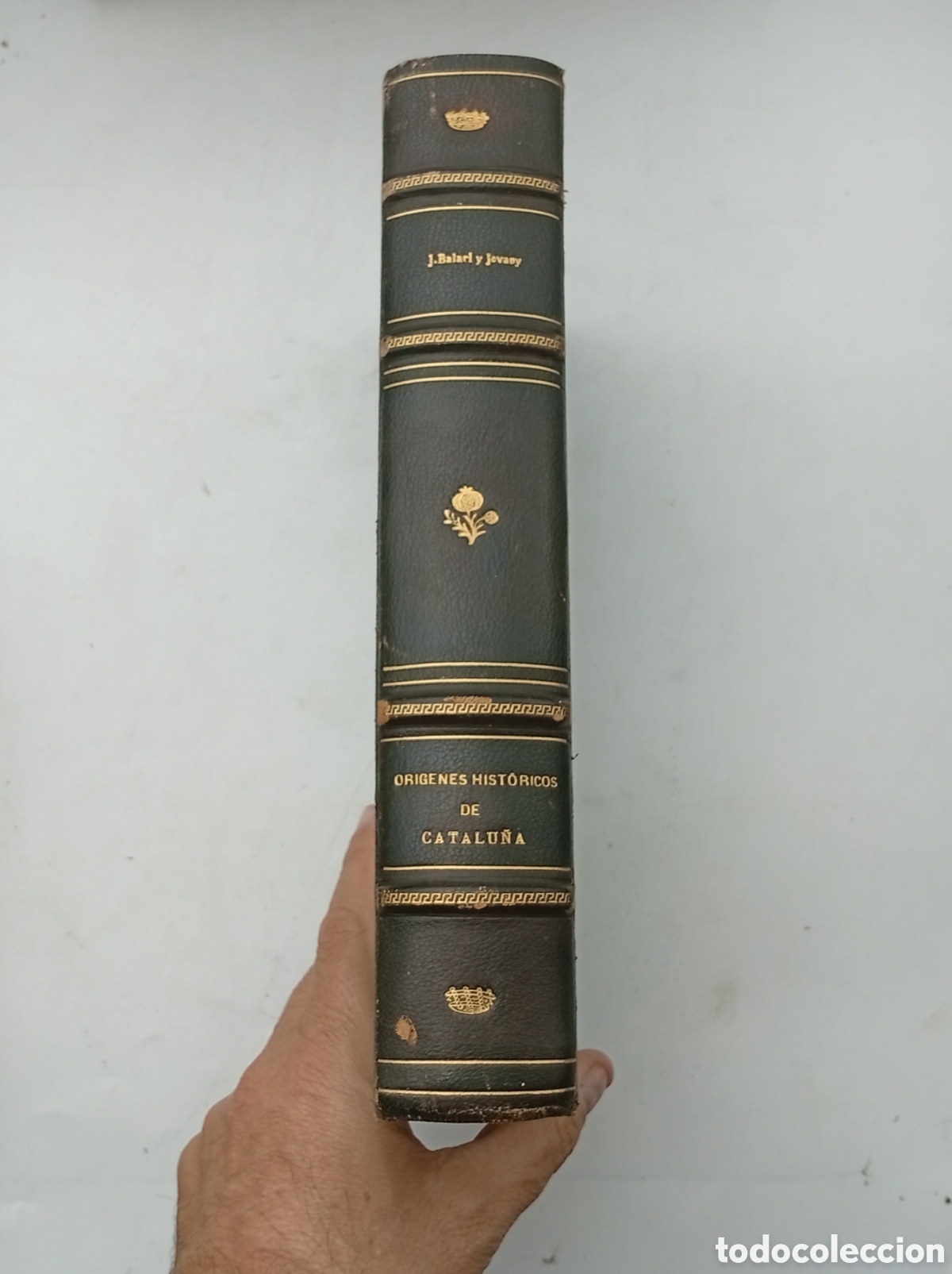 Libros antiguos: Or&iacute;genes hist&oacute;ricos de Catalu&ntilde;a 1899 Jos&eacute; Balari Juvany