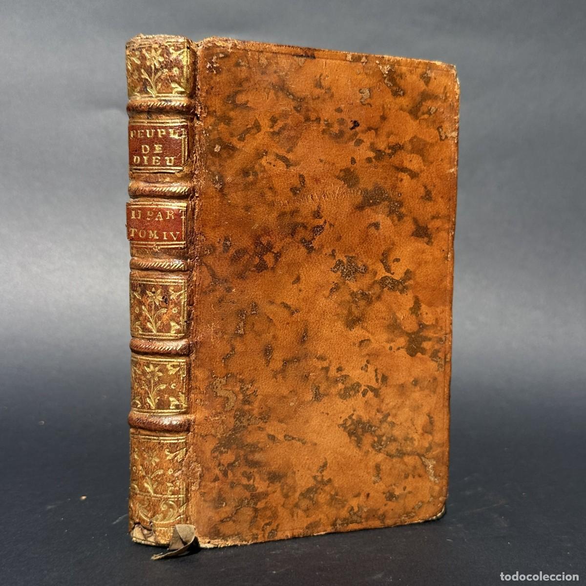 Libros antiguos: a&ntilde;o 1753 - HISTORIA DEL PUEBLO DE DIOS - PASION DE CRISTO - EVANGELIOS