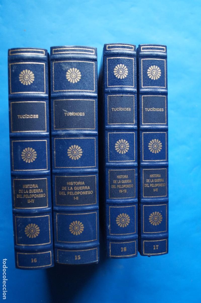 Libros antiguos: HISTORIA DE LA GUERRA DEL PELOPONESO. TUCIDIDES