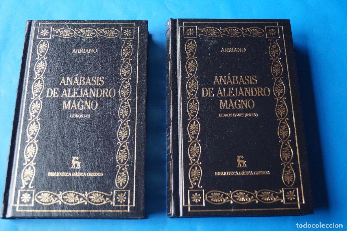 Libros antiguos: ANABASIS DE ALEJANDRO MAGNO. ARRIANO. - Foto 2