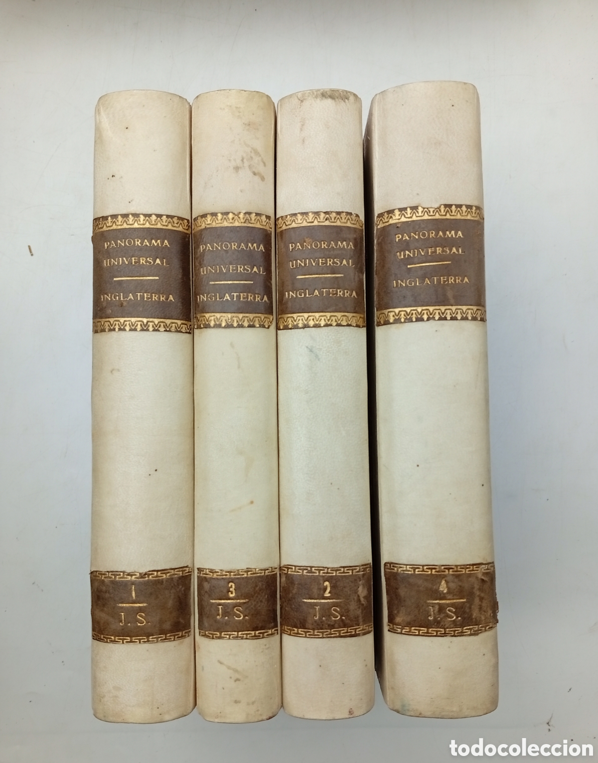 Antiquarische B&uuml;cher: Historia de Inglaterra 1844 panorama universal