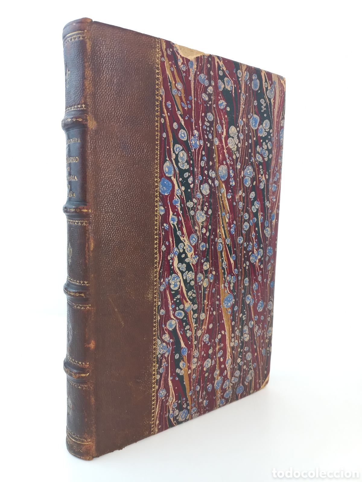 Libros antiguos: Compendio de la Historia de Espa&ntilde;a. Alejandro L&oacute;pez Ranera. Alejandro G&oacute;mez Fuentenebro, 1863.
