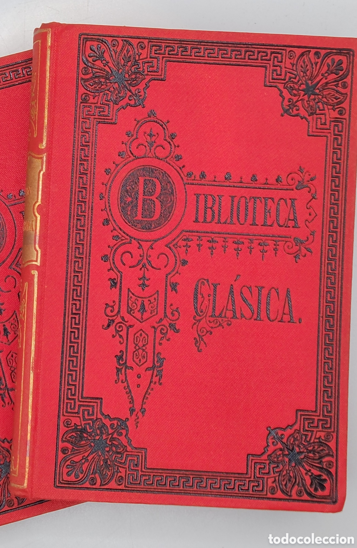 Libros antiguos: T&aacute;cito - Las Historias. Biblioteca Cl&aacute;sica Tomo XL (1888). Excelente encuadernaci&oacute;n original.
