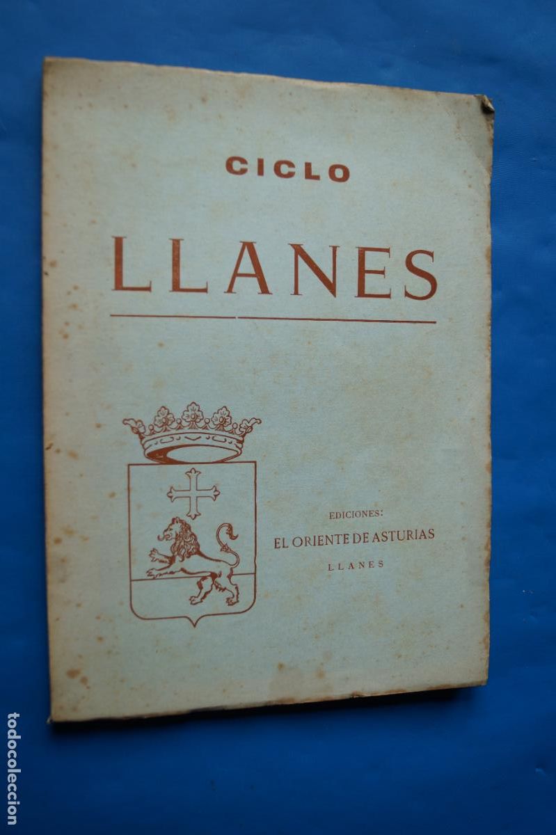 Libros antiguos: CICLO LLANES. CONFERENCIAS EN EL ATENEO DE OVIEDO EN 1968