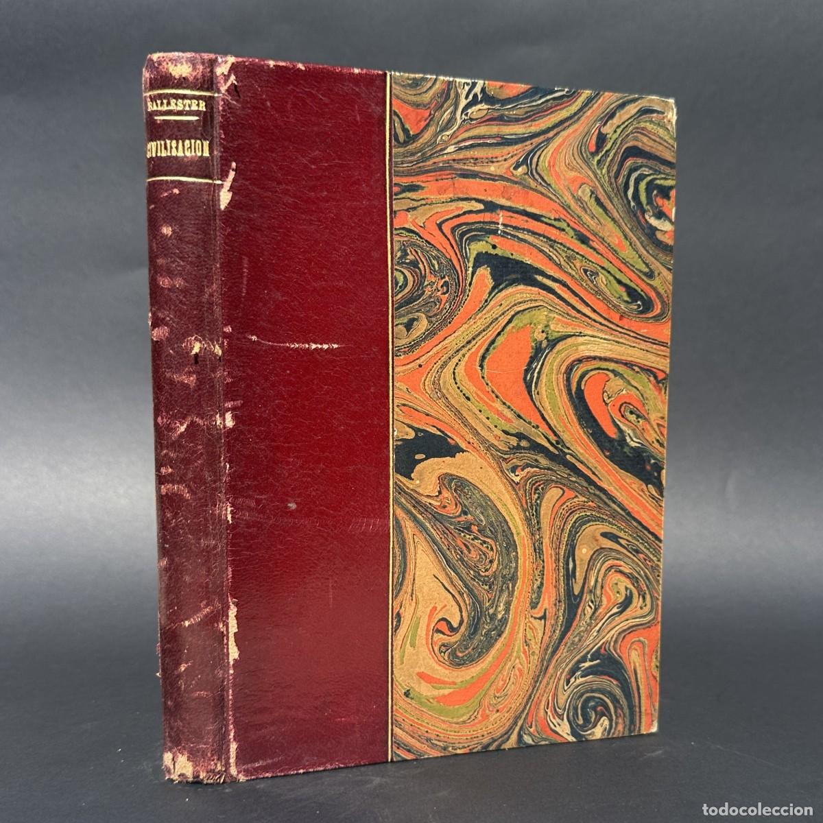 Libros antiguos: a&ntilde;o 1928 - RESUMEN DE HISTORIA DE LA CIVILIZACION ESPA&Ntilde;OLA - RAFAEL BALLESTER