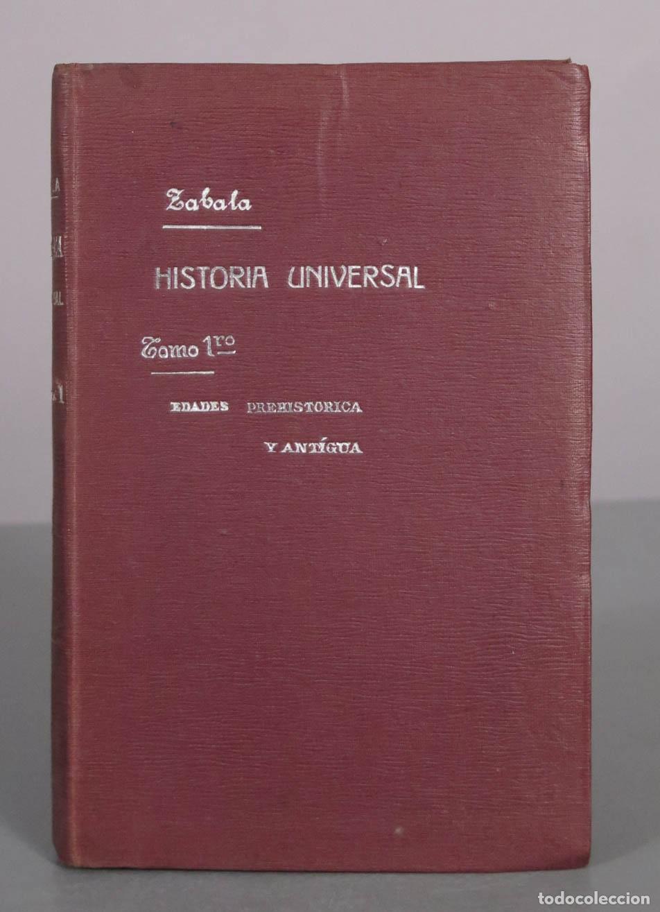 Libros antiguos: Compendio de Historia Universal - D&eacute;cimatercera edici&oacute;n - Manuel Zabala Urd&aacute;niz - Imprenta de J. G&oacute;n