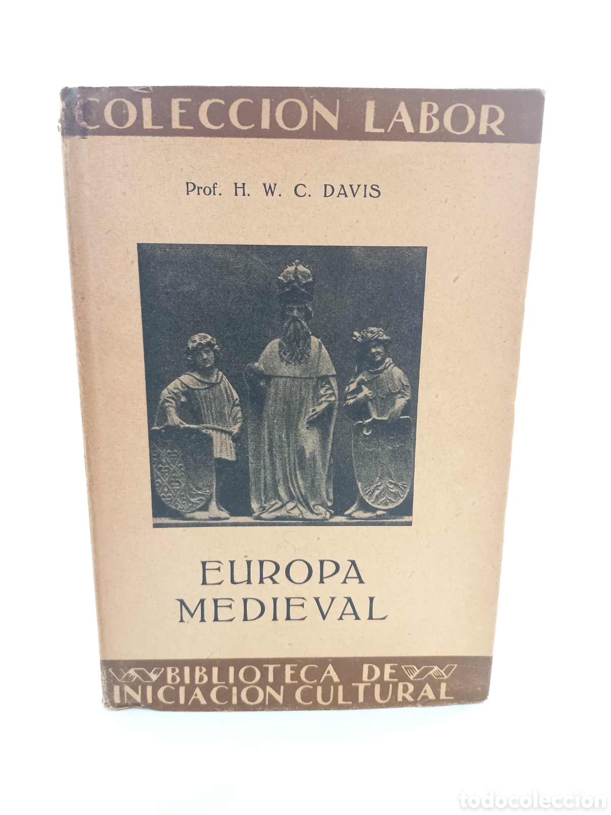 Old books: Europa Medieval. Davis. Labor, colecci&oacute;n Labor, 1928. Ilustrado.