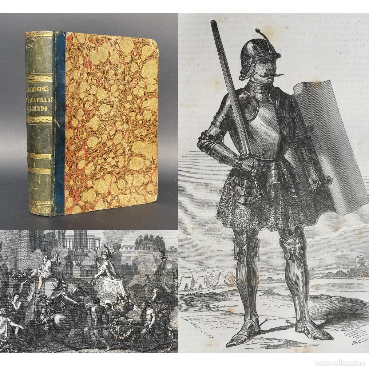 Libros antiguos: A&ntilde;o 1854 - Guerra de los Jud&iacute;os - Flavio Josefo - L&aacute;minas - Discurso sobre la Historia Universal