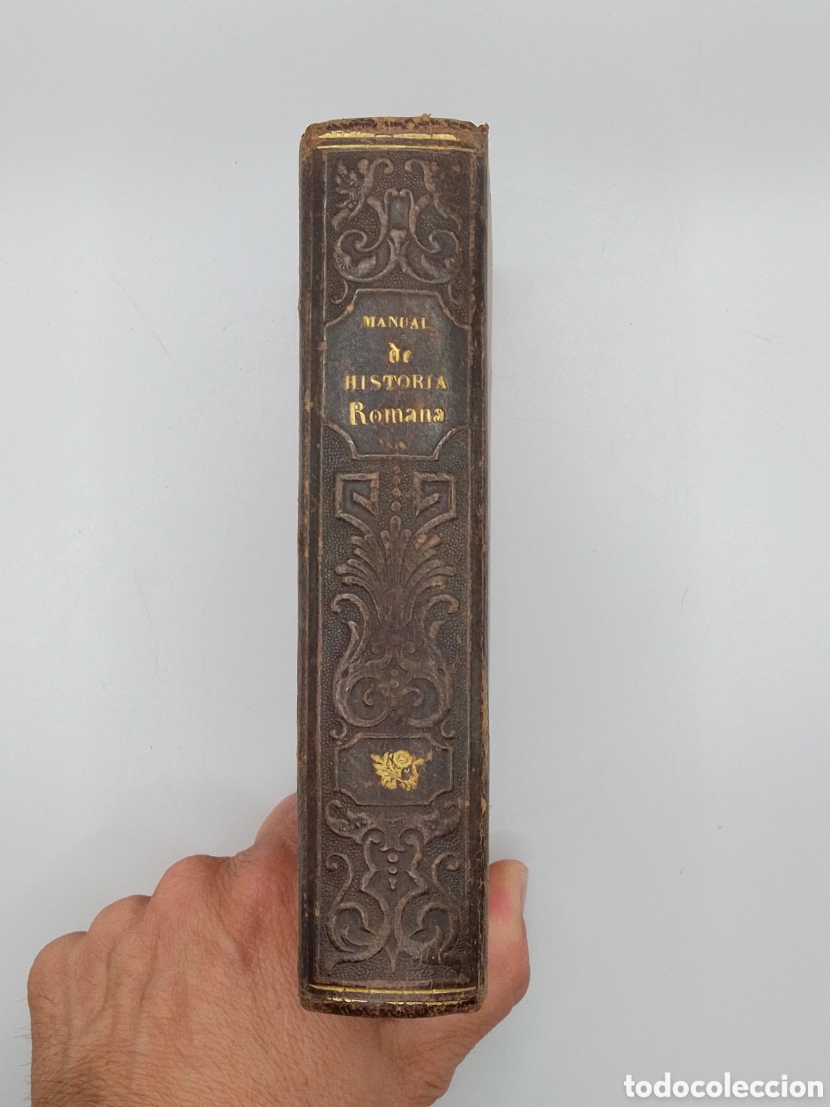 Libros antiguos: 1844. Manual de Historia Romana - Ph. Le Bas. Ed. Mellado