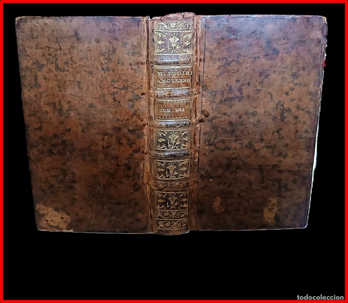Libros antiguos: A&Ntilde;O 1754: HISTORIA DE EGIPCIOS, CARTAGINESES, GRIEGOS, PERSAS, ASIRIOS, BABILONIOS...