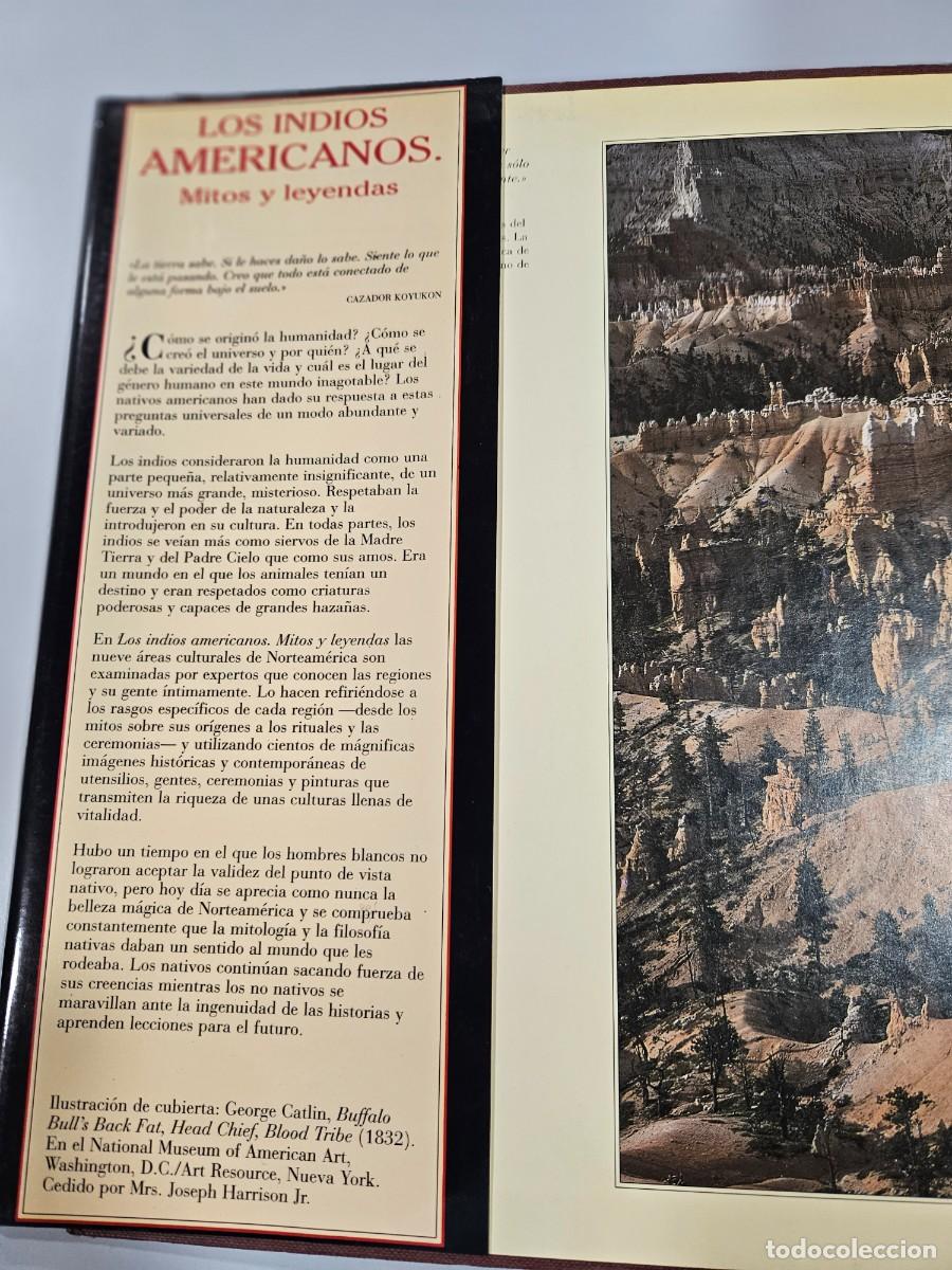 Libros antiguos: LOS INDIOS AMERICANO. MITOS Y LEYENDAS - Foto 3