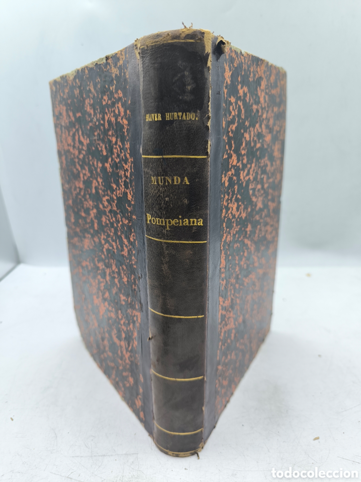 Libros antiguos: Munda pompeyana . Batalla de Munda. Memoria. 1861.Oliver Hurtado
