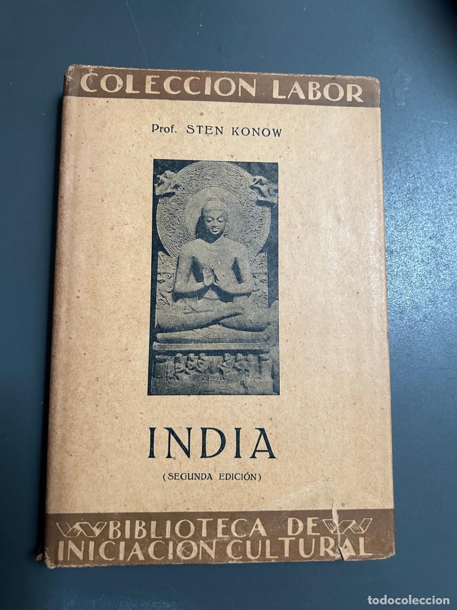 Libros antiguos: INDIA STEN KONOW. HISTORIA Y GEOGRAFIA.
