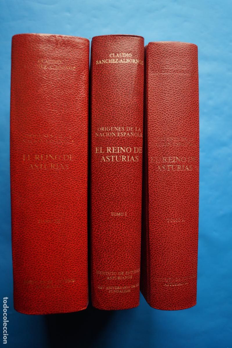 Libros antiguos: EL REINO DE ASTURIAS. ORIGENES DE LA NACION ESPA&Ntilde;OLA. CLAUDIO SANCHEZ ALBORNOZ.