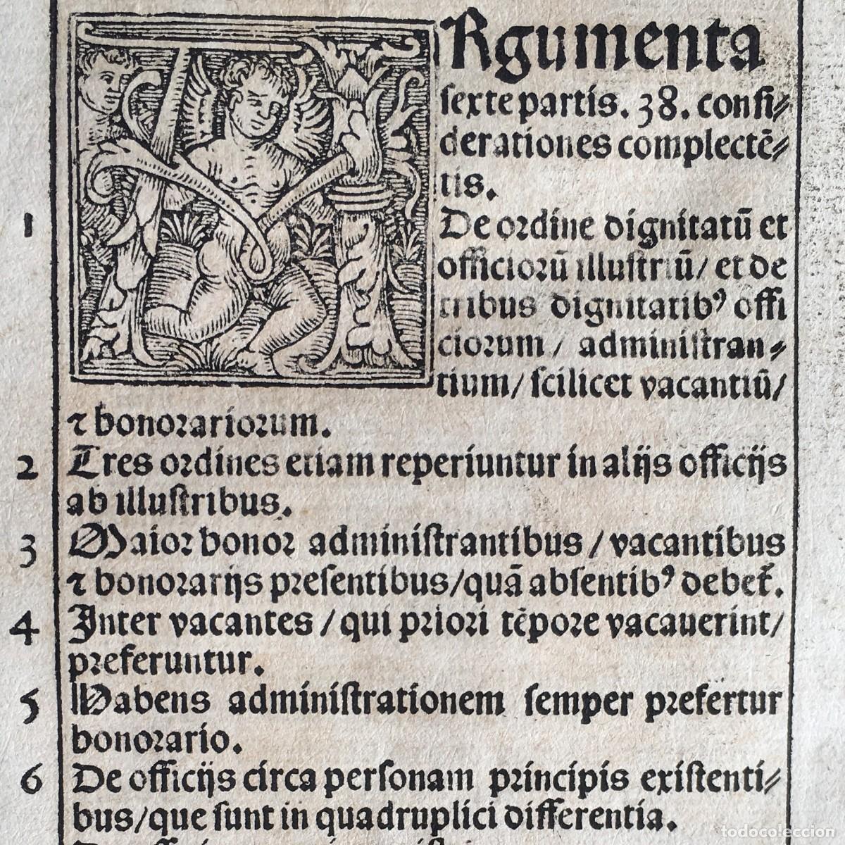 Libros antiguos: A&ntilde;o 1529 - Catalogus Gloriae Mundi - Letra G&oacute;tica - Chasseneux