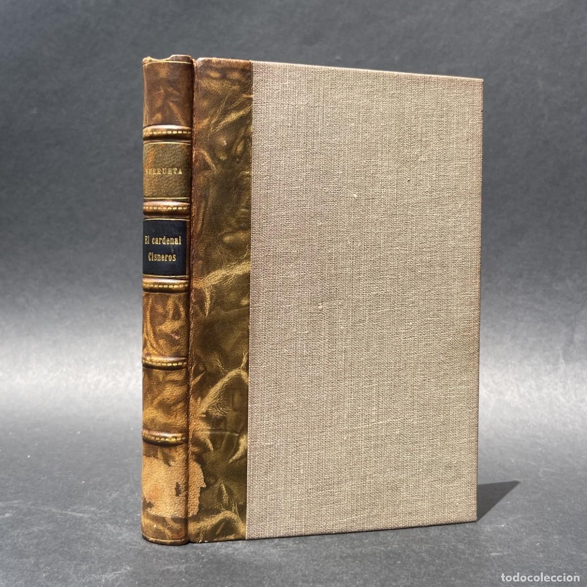 Libros antiguos: A&ntilde;o 1929 - El cardenal Cisneros - Salamanca - Dom&iacute;nguez Berrueta - Historia de Espa&ntilde;a - Inquisici&oacute;n