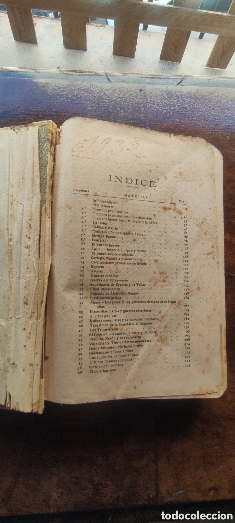 Libros antiguos: Compendio de Historia Universal - Foto 3