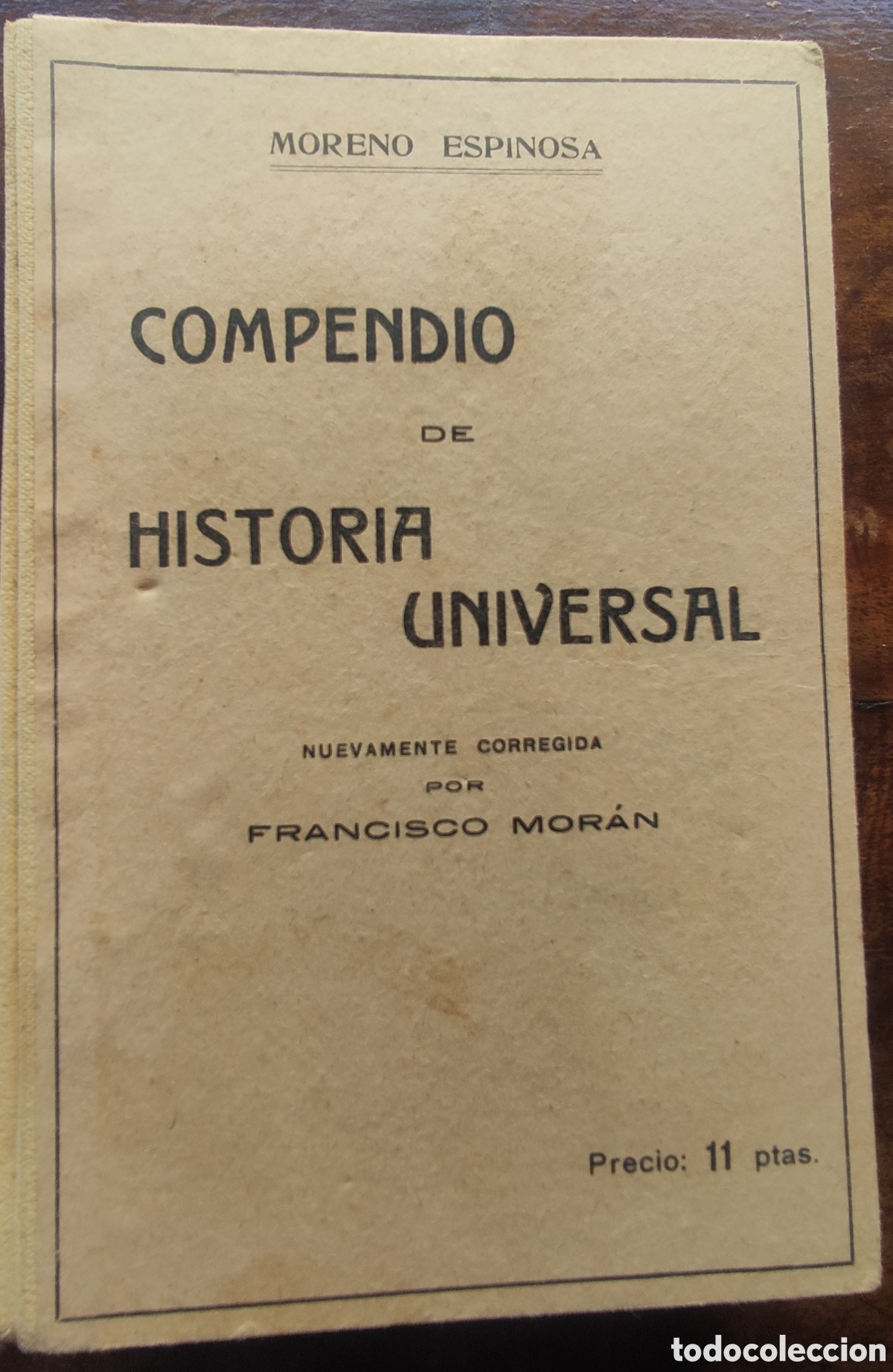 Libros antiguos: Compendio de Historia Universal