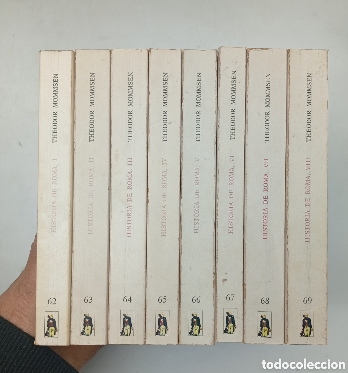 Libros antiguos: Historia de Roma por Theodor Mommsen