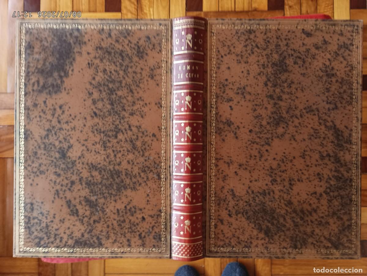 Libros antiguos: LIBRO CABALLERO DE ZIFAR SOLO LA ENCUADERNACION EN PIEL DE M.MOLEIRO