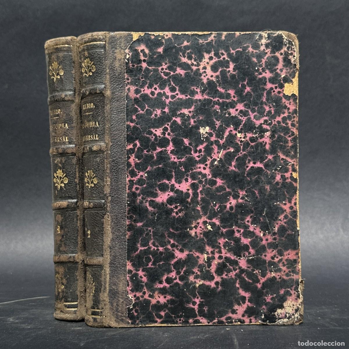 Libros antiguos: A&Ntilde;O 1877 - HISTORIA UNIVERSAL - ROMA - IMPERIO ESPA&Ntilde;OL -