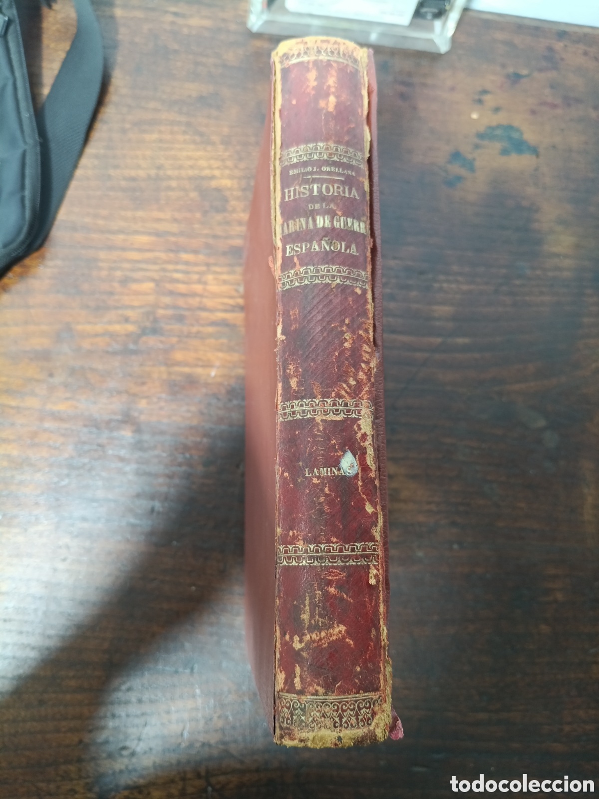 Antiquarische B&uuml;cher: HISTORIA DE LA MARINA DE GUERRA ESPA&Ntilde;OLA.( MAS DE 300 LAMINAS).FINALES SIGLO XIX. EMILIO J. ORELLANA