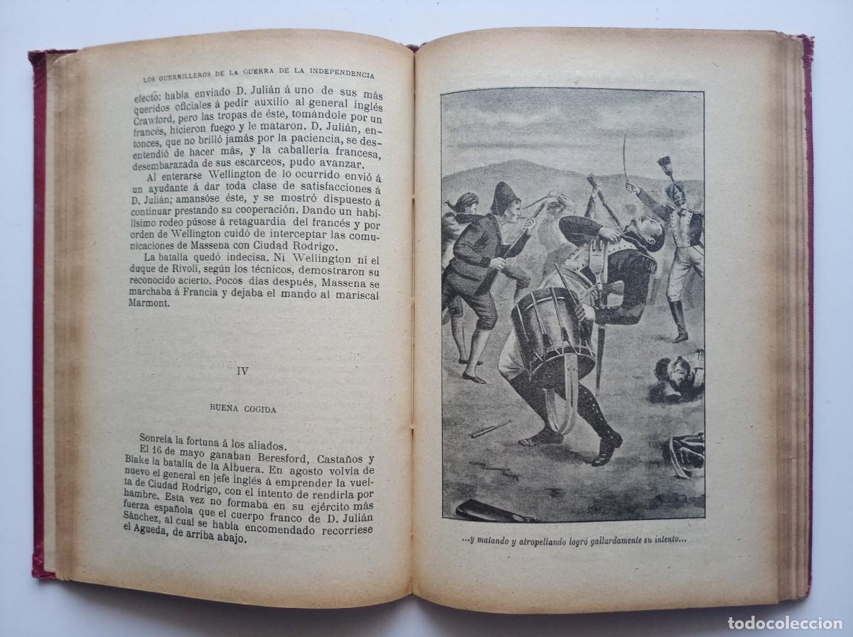 Libros antiguos: LOS GUERRILLEROS DE LA GUERRA DE LA INDEPENDENCIA. 1808-1814. MUY ILUSTRADO. 1900.